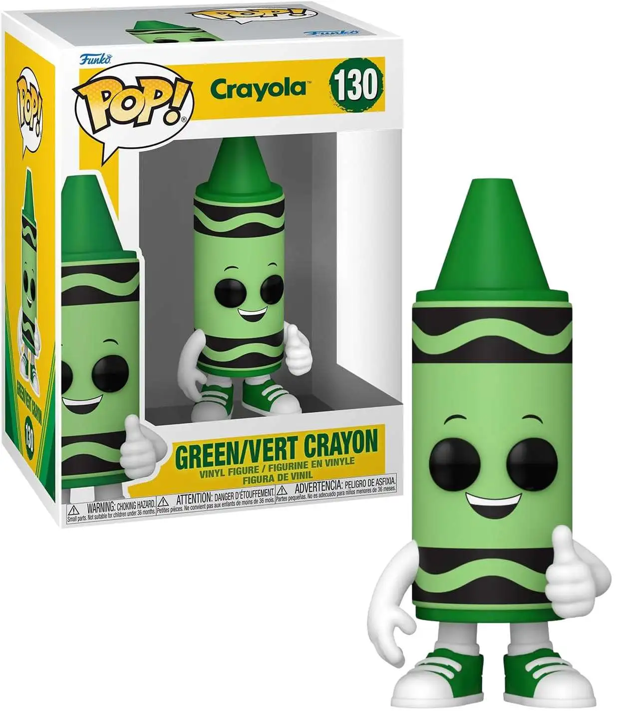 Funko Crayola POP! Vinyl Green Crayon Vinyl Figure