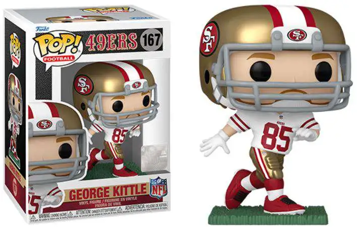 George Kittle Signed 49ers #144 Funko Pop! Vinyl Figure (Beckett)