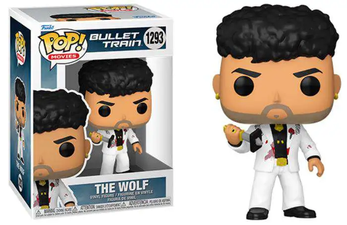 Funko Bullet Train POP! Movies The Wolf Vinyl Figure #1293 [Damaged Package]