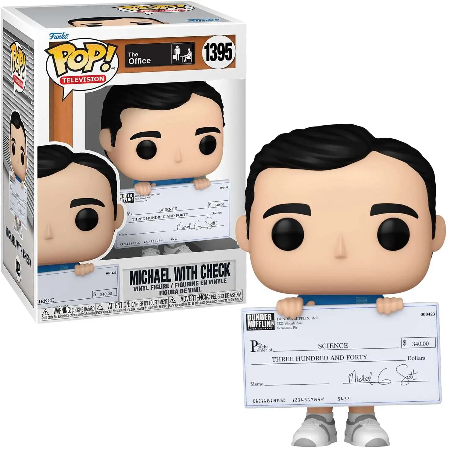 Funko The Office POP! Television Michael Vinyl Figure #1395 [With Check] (Pre-Order ships June)