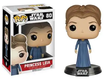 Funko The Force Awakens POP! Star Wars Princess Leia Vinyl Bobble Head #80 [EP7, Damaged Package]