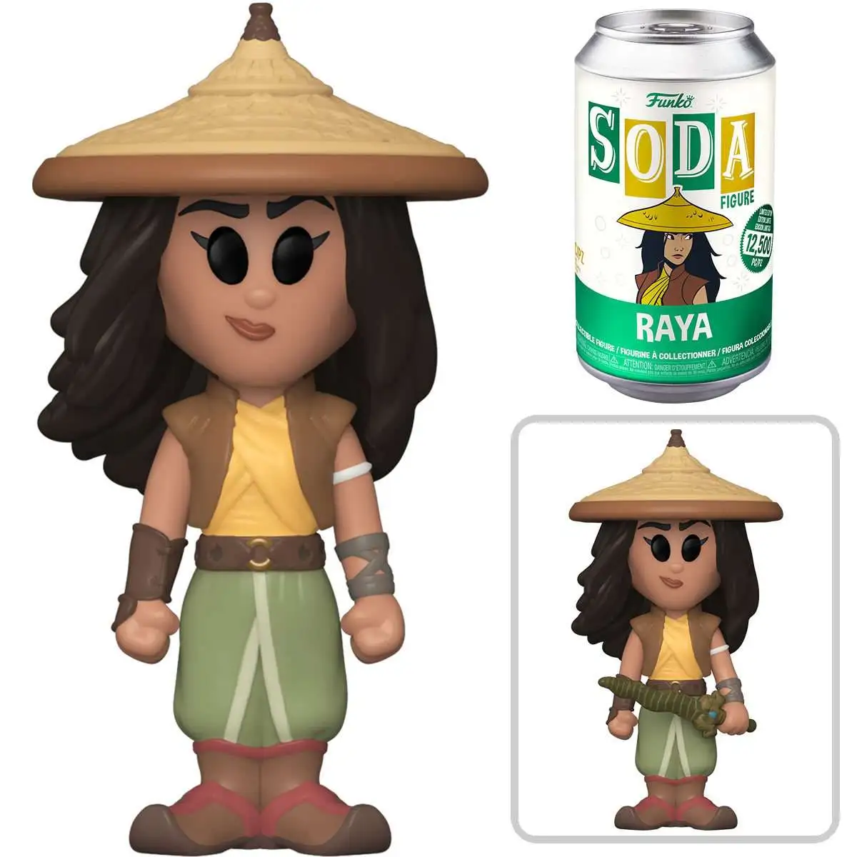 Funko Raya and the Last Dragon Vinyl Soda Raya Limited Edition of 12,500! Figure