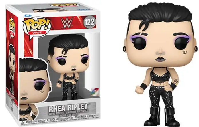 Funko WWE Wrestling POP! WWE Rhea Ripley Vinyl Figure #122 [Damaged Package]