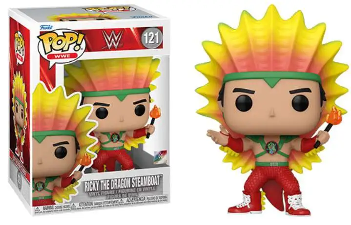 Funko WWE Wrestling POP! WWE POP WWE: Ricky Steamboat Vinyl Figure #121