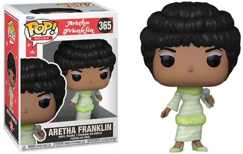 Funko POP! Rocks Aretha Franklin Vinyl Figure #365 [Green Dress]