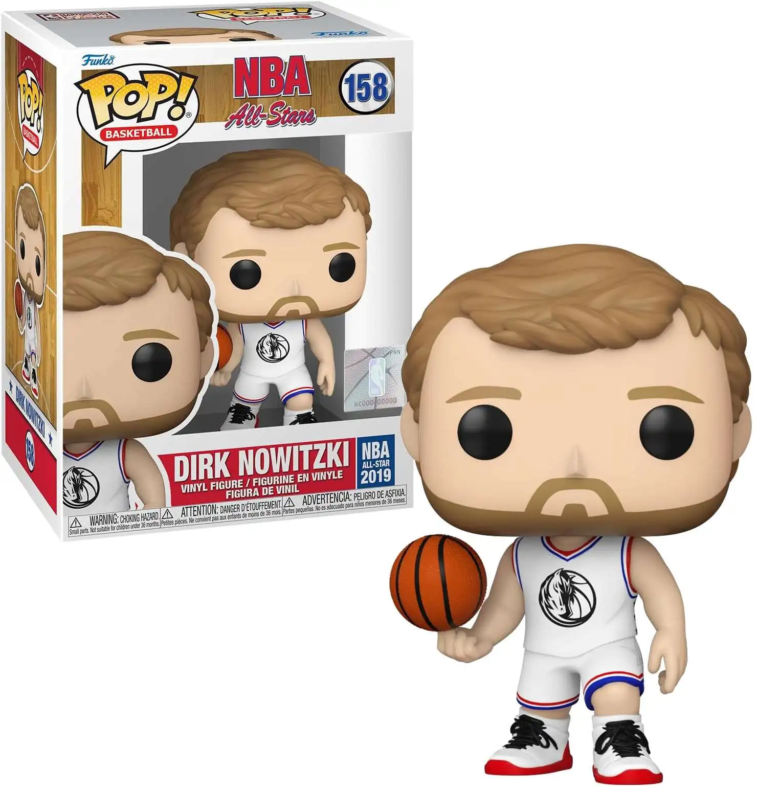 Funko Dallas Mavericks POP! NBA Dirk Nowitzki Vinyl Figure [2019]