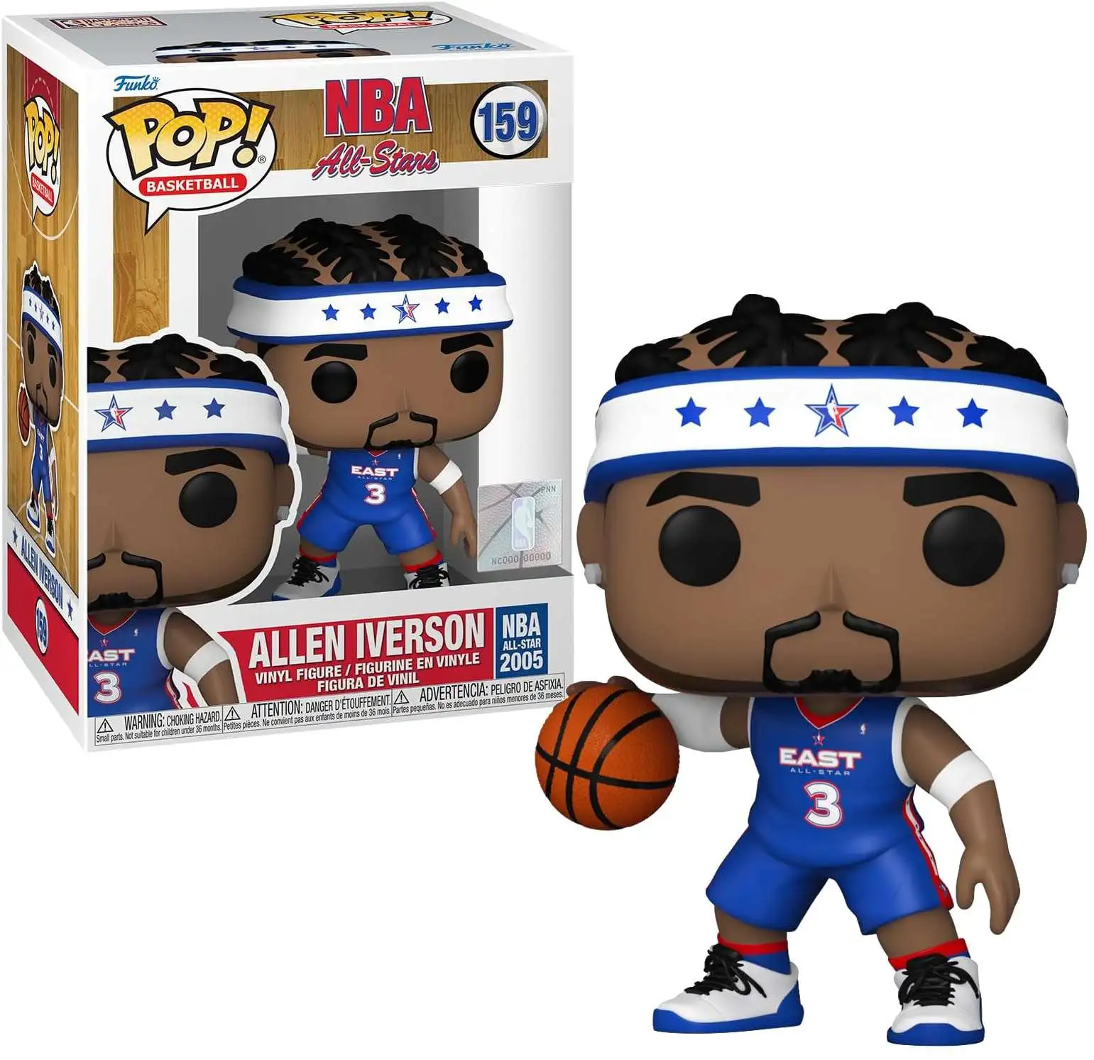 Funko Philadelphia 76ers POP! NBA Allen Iverson Vinyl Figure [2005]