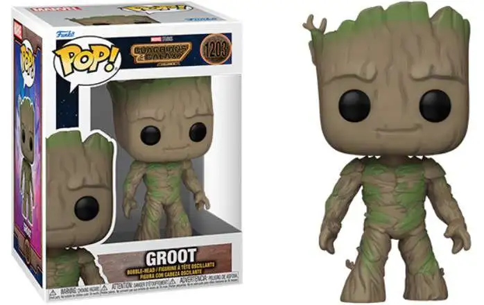 Funko Guardians of the Galaxy Volume 3 POP! Marvel Groot Vinyl Figure #1203 [Damaged Package]