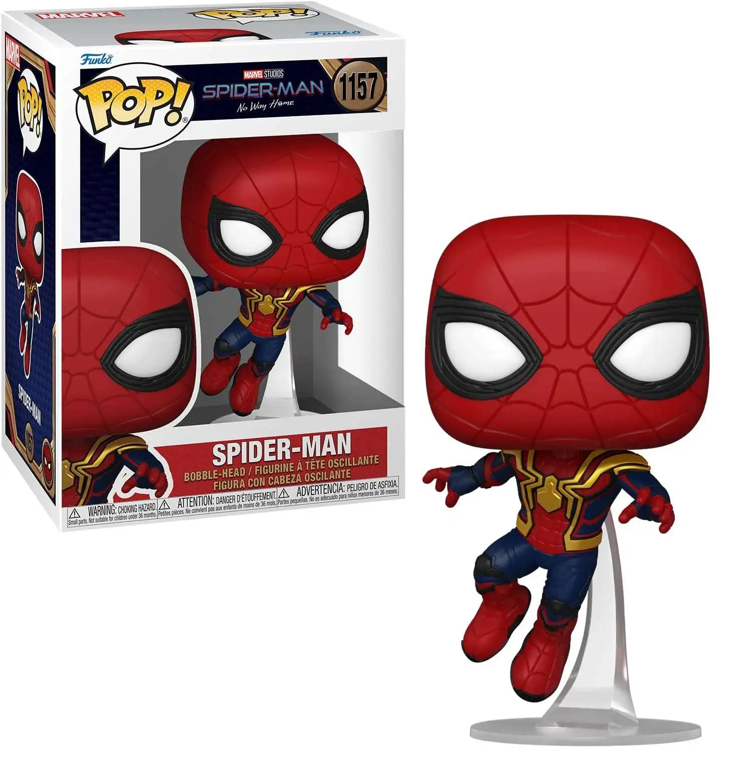 Funko Pocket POP! Spider-Man: No Way Home Leaping Spider-Man 4-in
