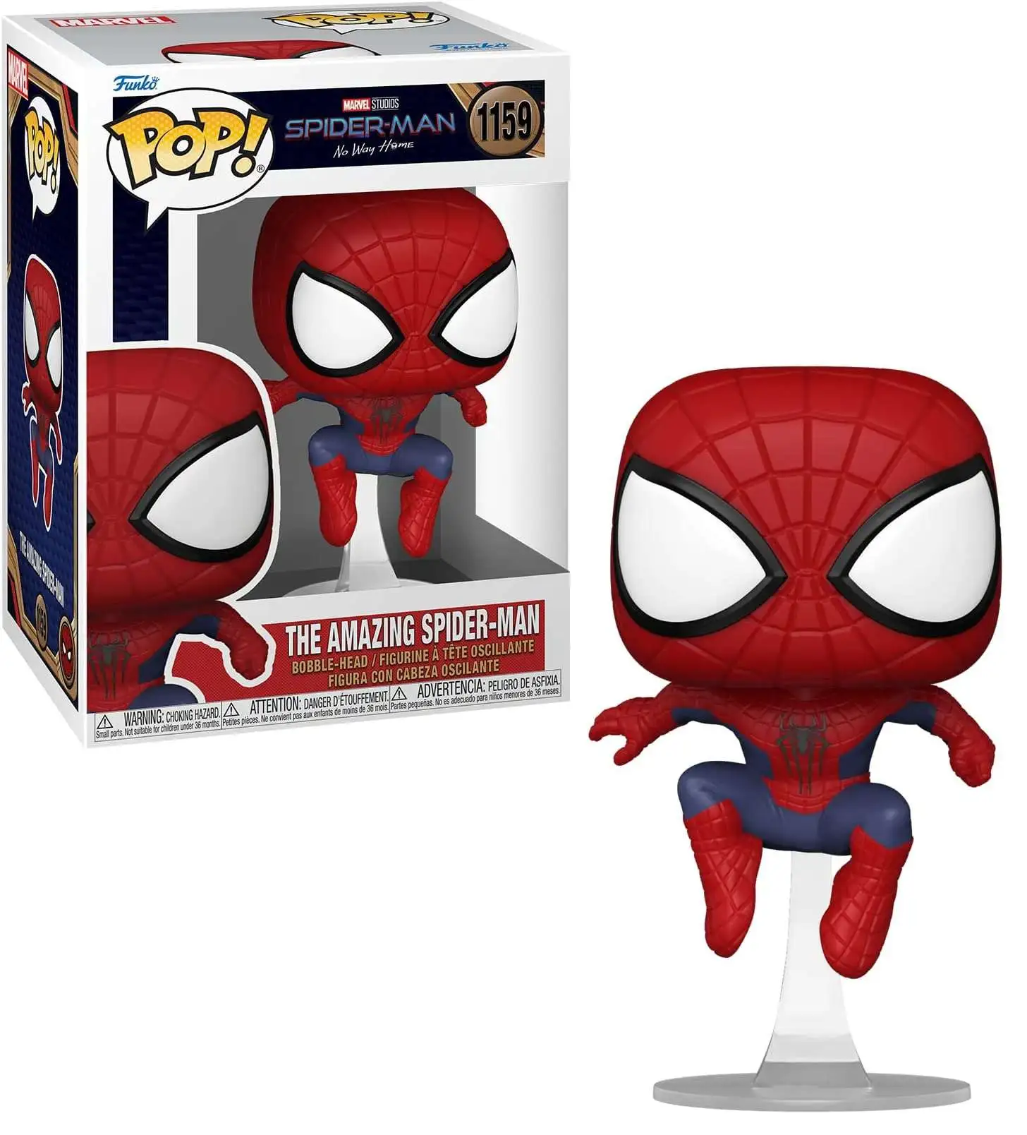 Funko Spider-Man: No Way Home POP! Marvel The Amazing Spider-Man Figure #1159