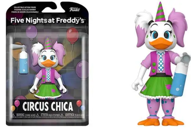 Jeg vil være stærk Afsnit Nøjagtig Funko Five Nights at Freddys Circus Chica Action Figure - ToyWiz