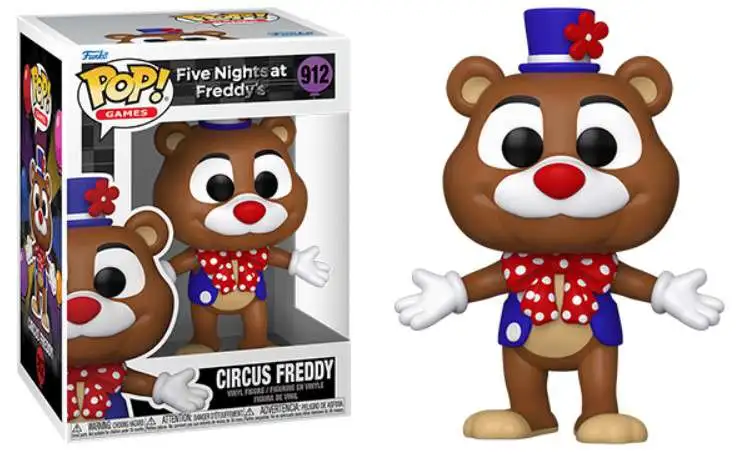 Funko Five Nights at Freddy's POP! Games Circus Freddy Vinyl Figure #912