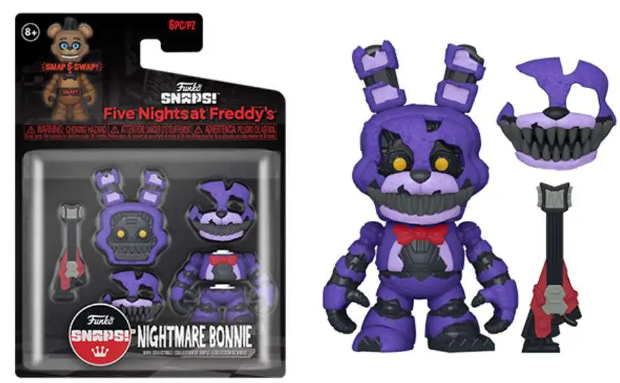  Funko Snaps!: Five Nights at Freddy's - Nightmare Bonnie : Toys  & Games