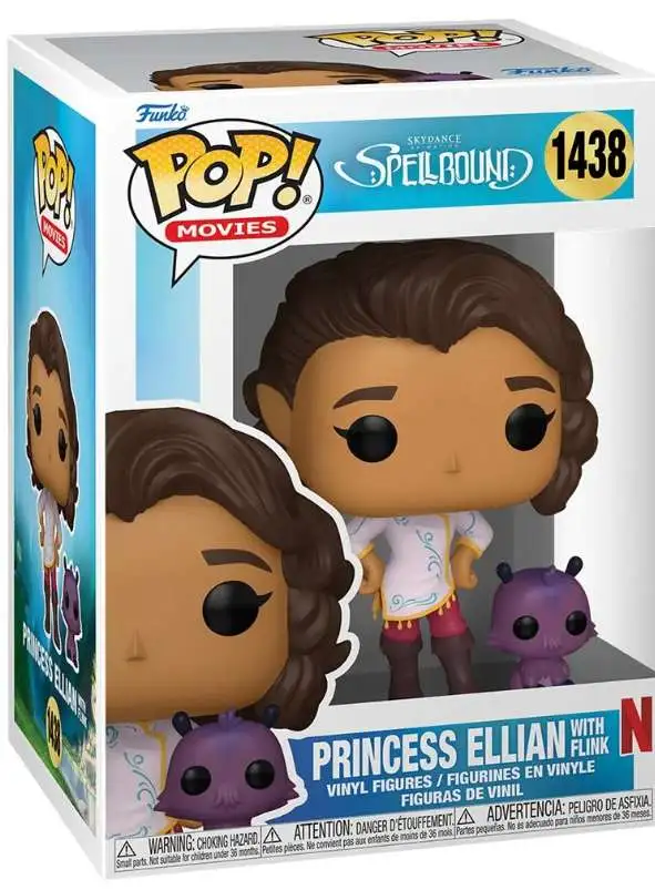 Funko Spellbound POP! Movies Princess Ellian with Flink Vinyl Figure & Buddy #1438