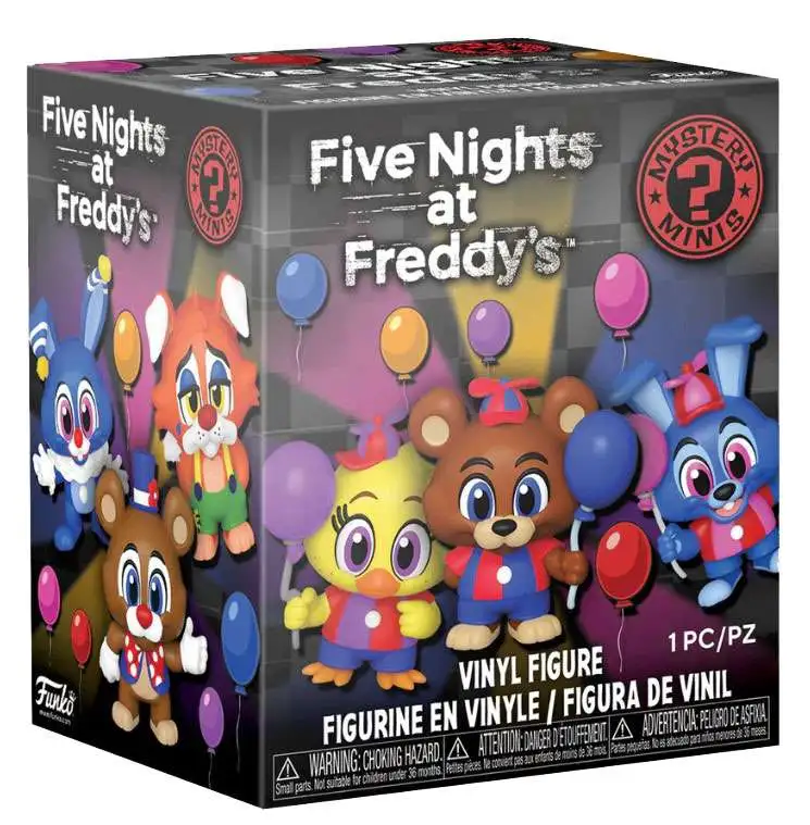 Tilbageholdenhed Rejse Parlament Funko Five Nights at Freddys Mystery Minis Circus Balloon Mystery Pack 1  RANDOM Figure - ToyWiz