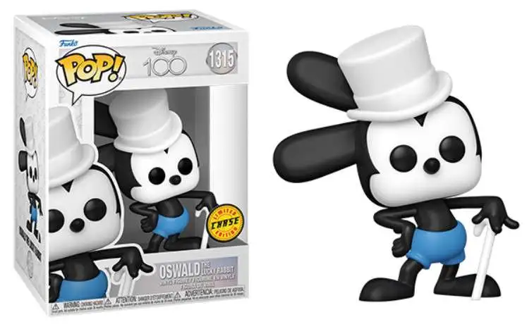 Funko Disney POP Disney Oswald Vinyl Figure 1315 Chase Version - ToyWiz