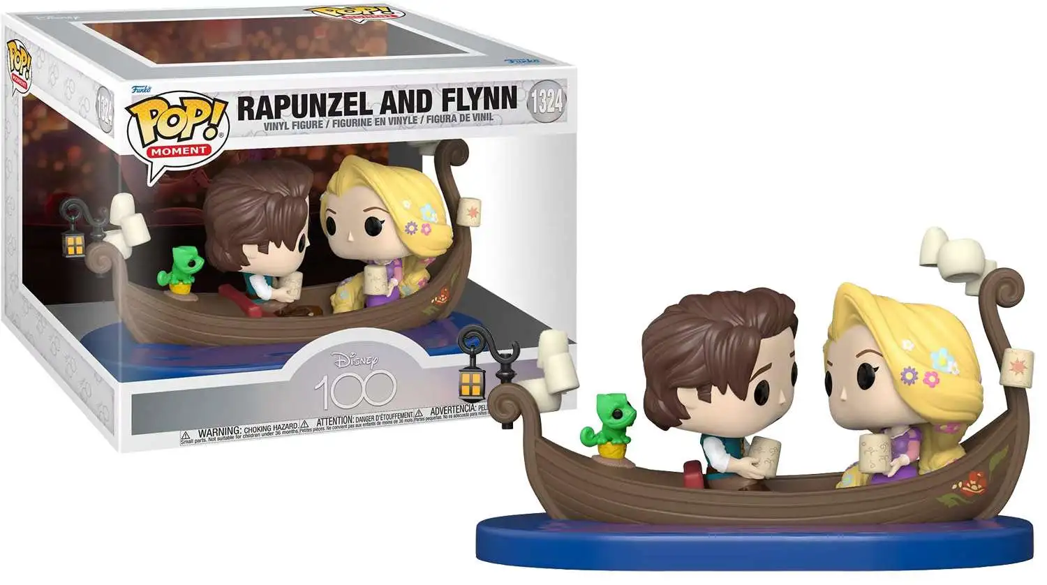 Funko Figurines Raiponce et Flynn Pop! en vinyle Disney100, Raiponce