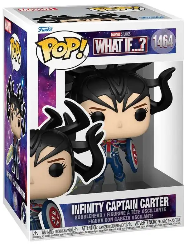 Funko Marvel What If? POP! Television Infinity Captain Carter Vinyl Figure #1464 (Pre-Order ships January)