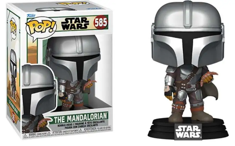 Funko Book of Boba Fett POP! Star Wars The Mandolorian Vinyl Figure #585  [with Pouch]