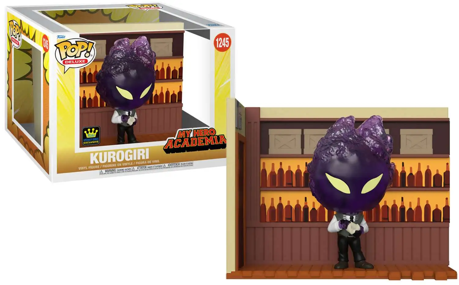 Funko My Hero Academia POP! Anime Kurogiri Exclusive Deluxe Vinyl Figure [Villain's Hideout]