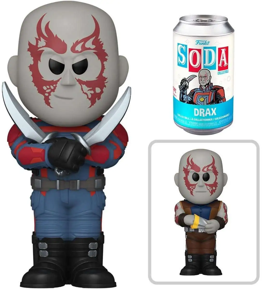 Funko Vinyl SODA: Guardians Of The Galaxy Vol. 3 - Drax With Chase Vinyl Figure