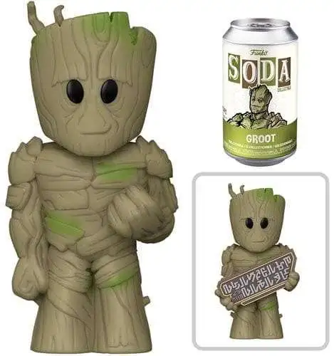 Funko Marvel Guardians of the Galaxy 3 Vinyl Soda Groot Figure [Look for the Chase!]