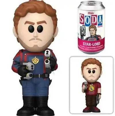 Funko Marvel Guardians of the Galaxy 3 Vinyl Soda Star-Lord Figure