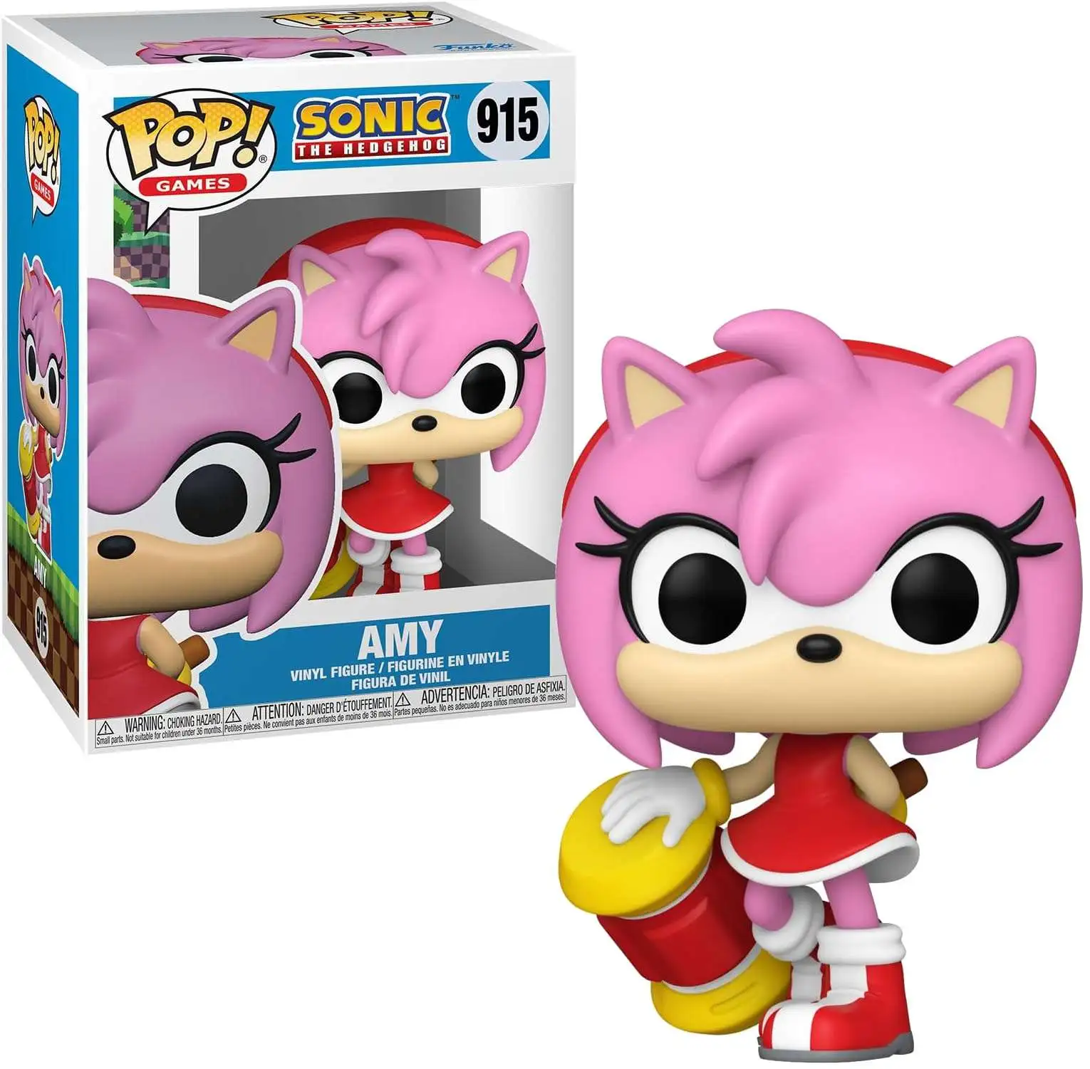 Funko Sonic POP! Games Amy Vinyl Figure #915