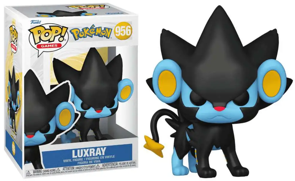 Funko Pokemon POP! Games Luxray Vinyl Figure #956