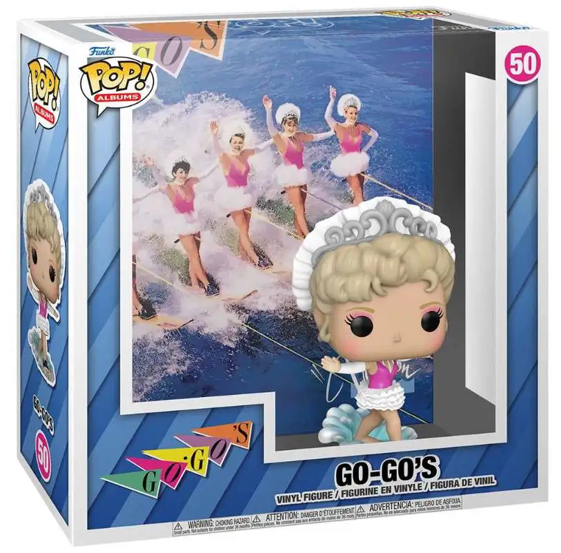 Funko The Go-Gos POP! Rock Albums The Go-Go's 3-D Album Cover #50 [Vacation]