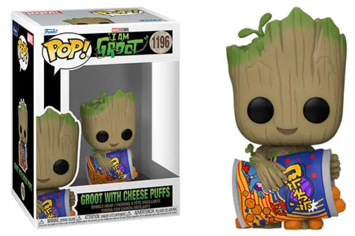 Funko I Am Groot POP! Marvel Groot Vinyl Figure #1196 [With Cheese Puffs]