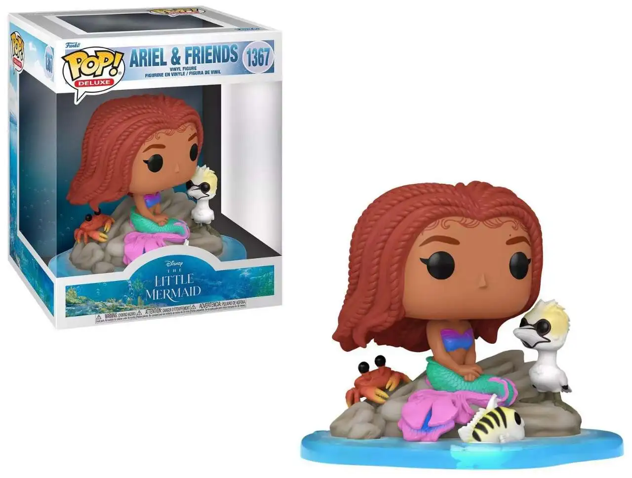 Funko Disney The Little Mermaid Live Action POP Disney Ariel and Friends  Deluxe Vinyl Figure 1367 - ToyWiz