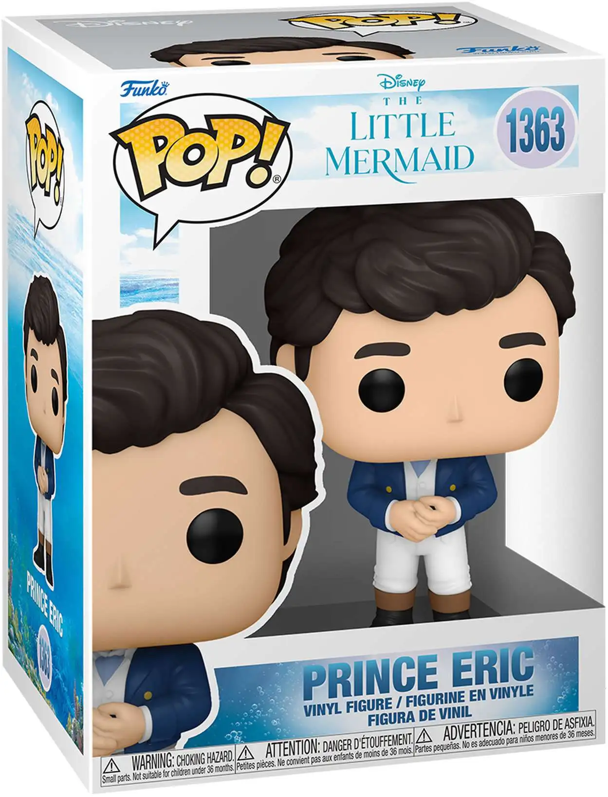 Funko The Little Mermaid Live Action POP! Disney Prince Eric Vinyl Figure #1363 [Damaged Package]