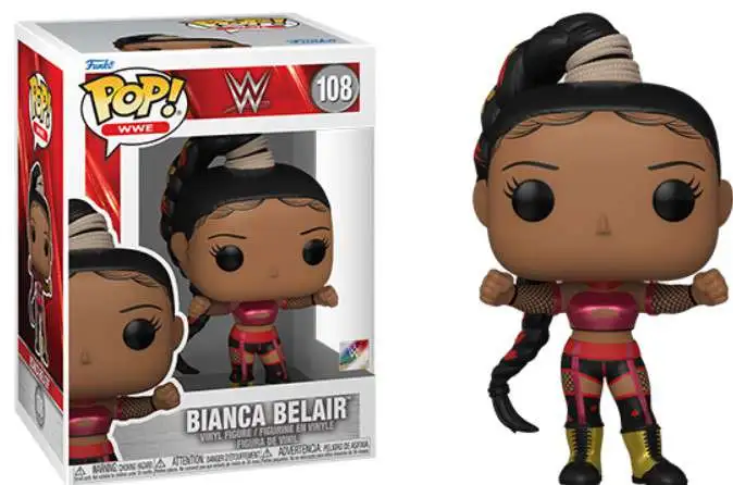 Funko WWE Wrestling POP! WWE Bianca Belair Vinyl Figure #108 [WrestleMania XXXVIII]