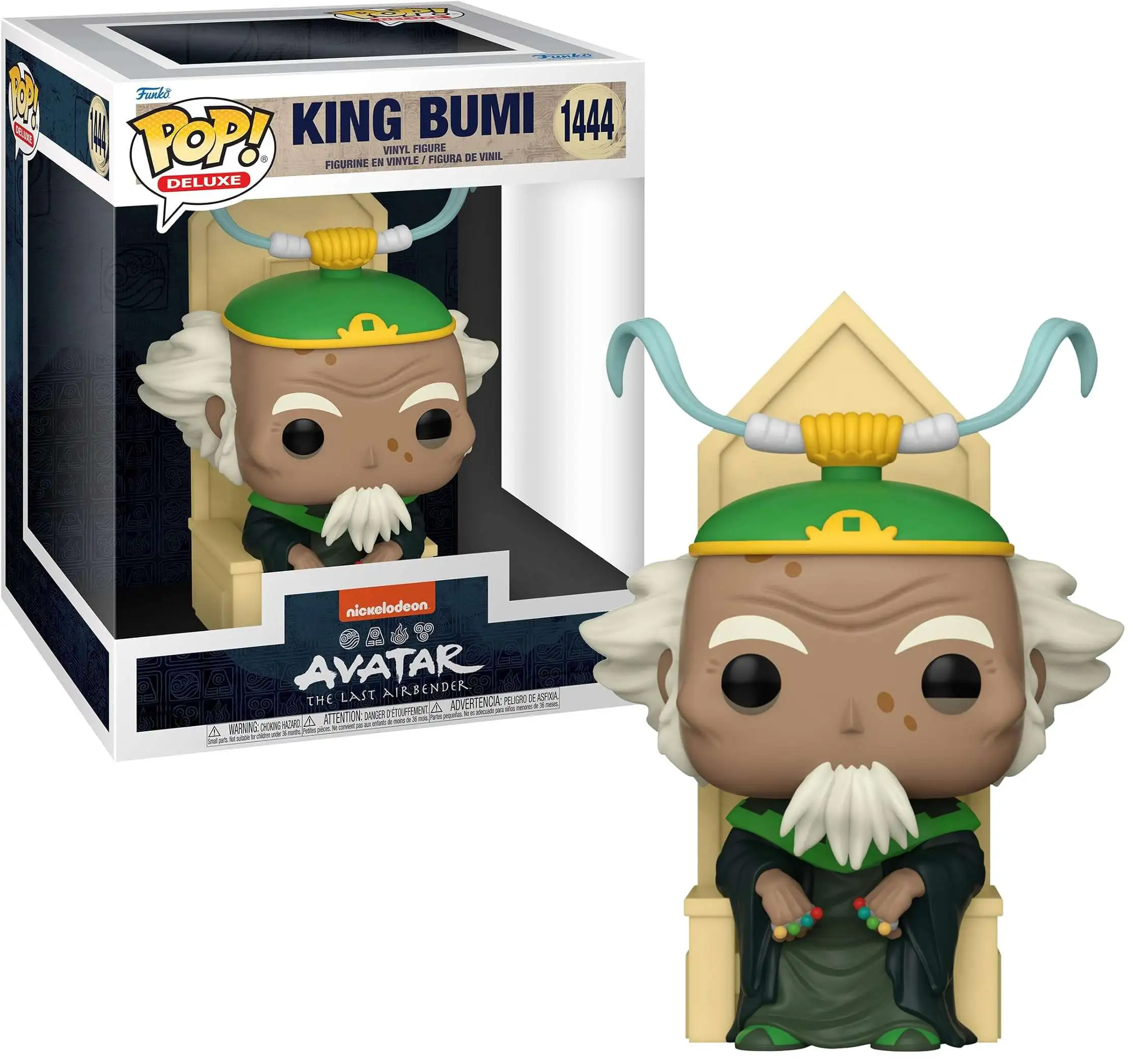 Funko Avatar the Last Airbender POP! Animation King Bumi Deluxe Vinyl Figure #1444