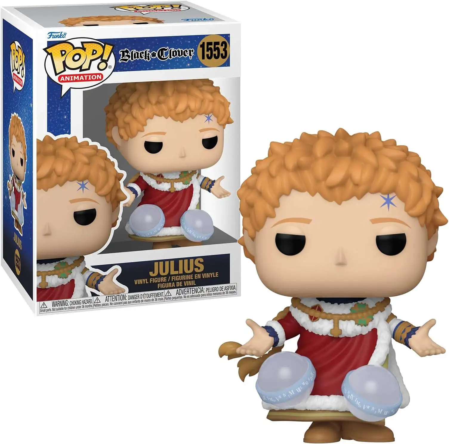 Funko Black Clover POP! Animation Julius Vinyl Figure #1553