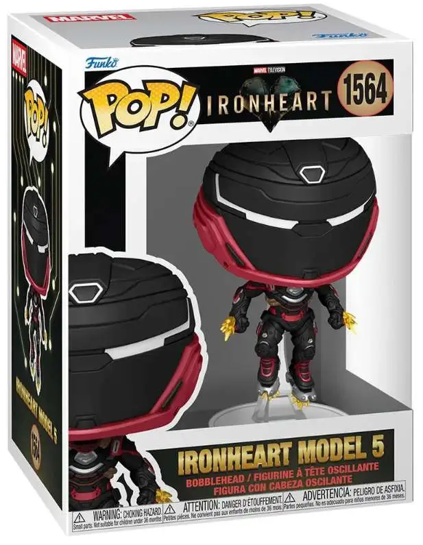 Funko Pop! Marvel: Ironheart - Ironheart Model 5 #1564 Bobble-Head Vinyl Figure
