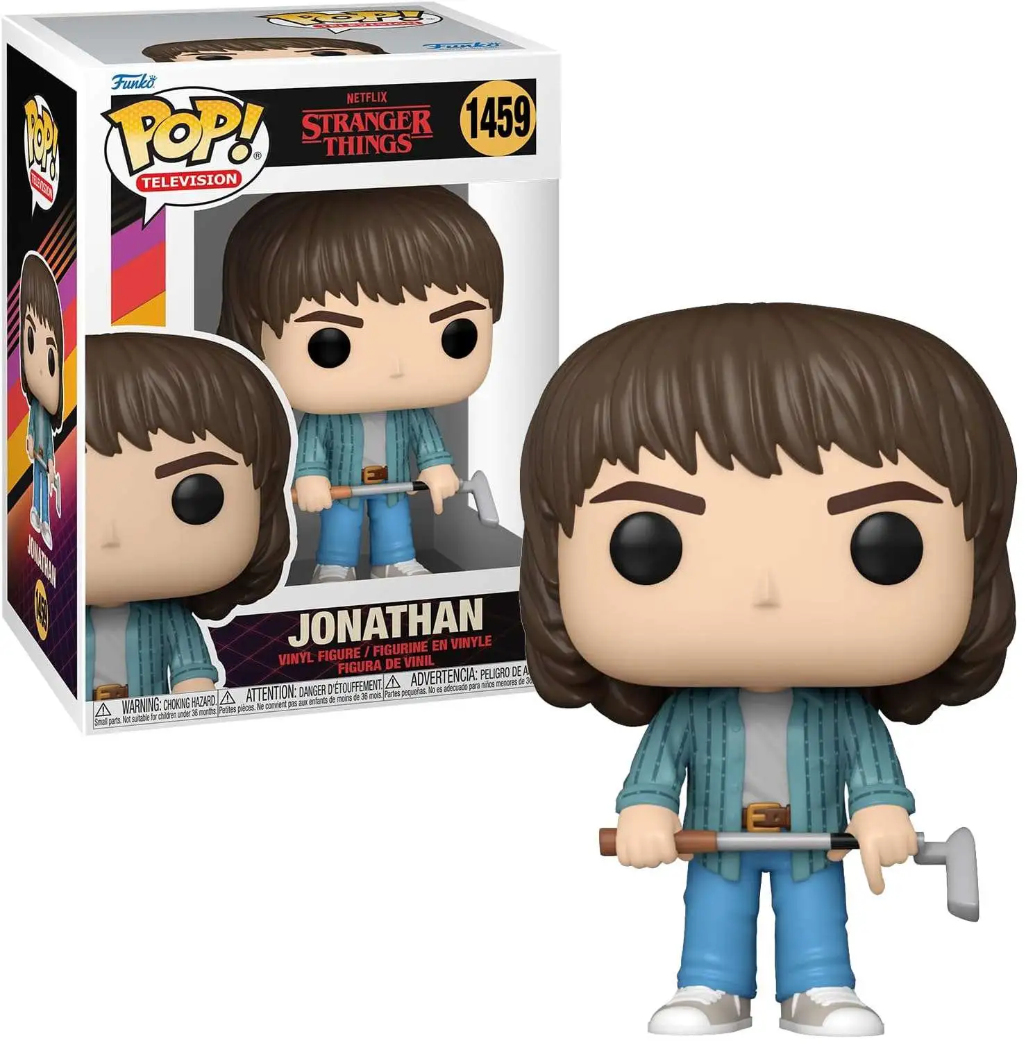 Funko Stranger Things POP! Television Jonathan Vinyl Figure #1459 [With Golf Club]