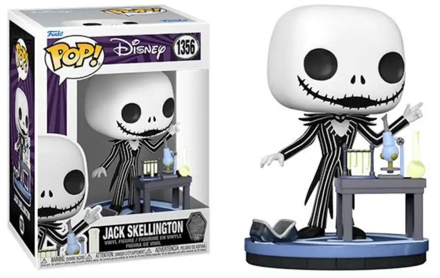 Funko The Nightmare Before Christmas 30th Anniversary POP! Disney Jack Skellington Vinyl Figure #1156 [Lab, Damaged Package]