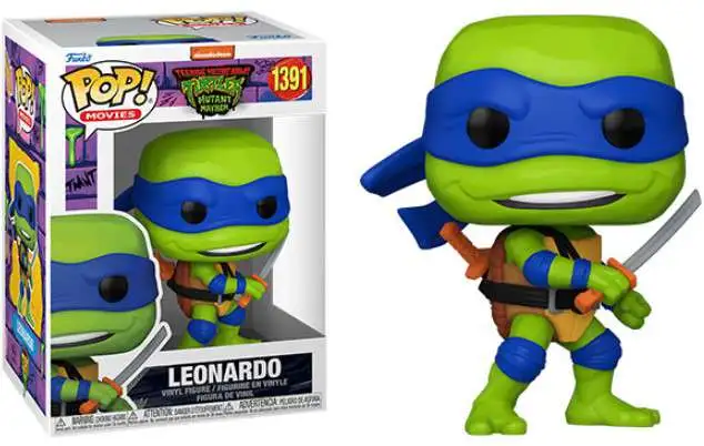 Funko Teenage Mutant Ninja Turtles Mutant Mayhem POP! Movies Leonardo Vinyl Figure #1391