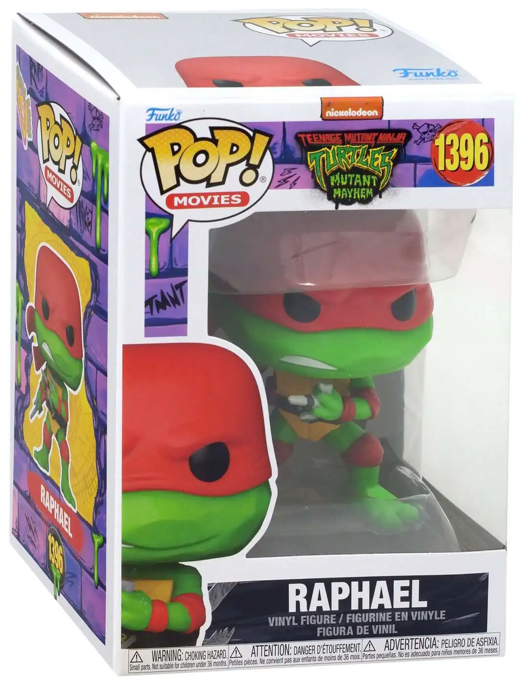 Funko Teenage Mutant Ninja Turtles POP! Movies Raphael Vinyl Figure #1396