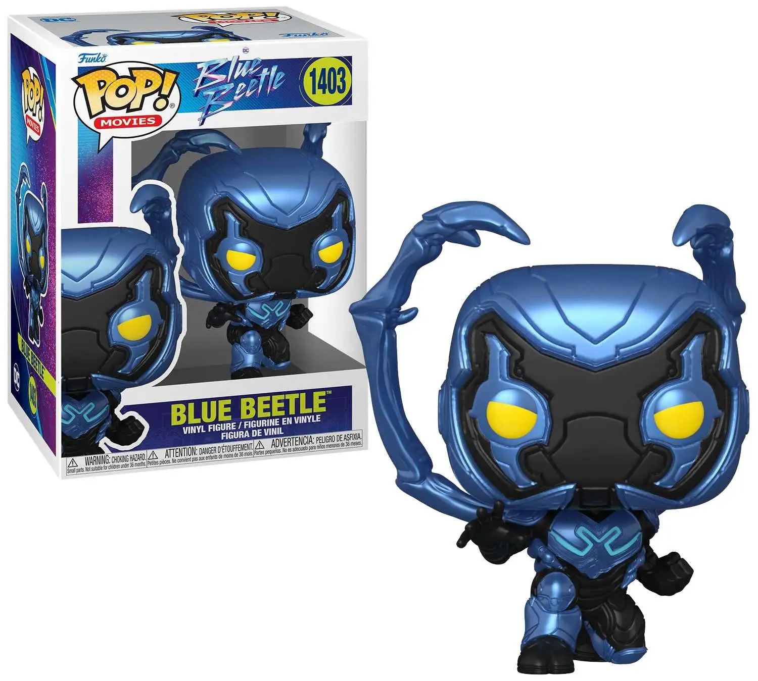 Funko DC POP! Movies Blue Beetle Vinyl Figure #1403 [Regular Version]