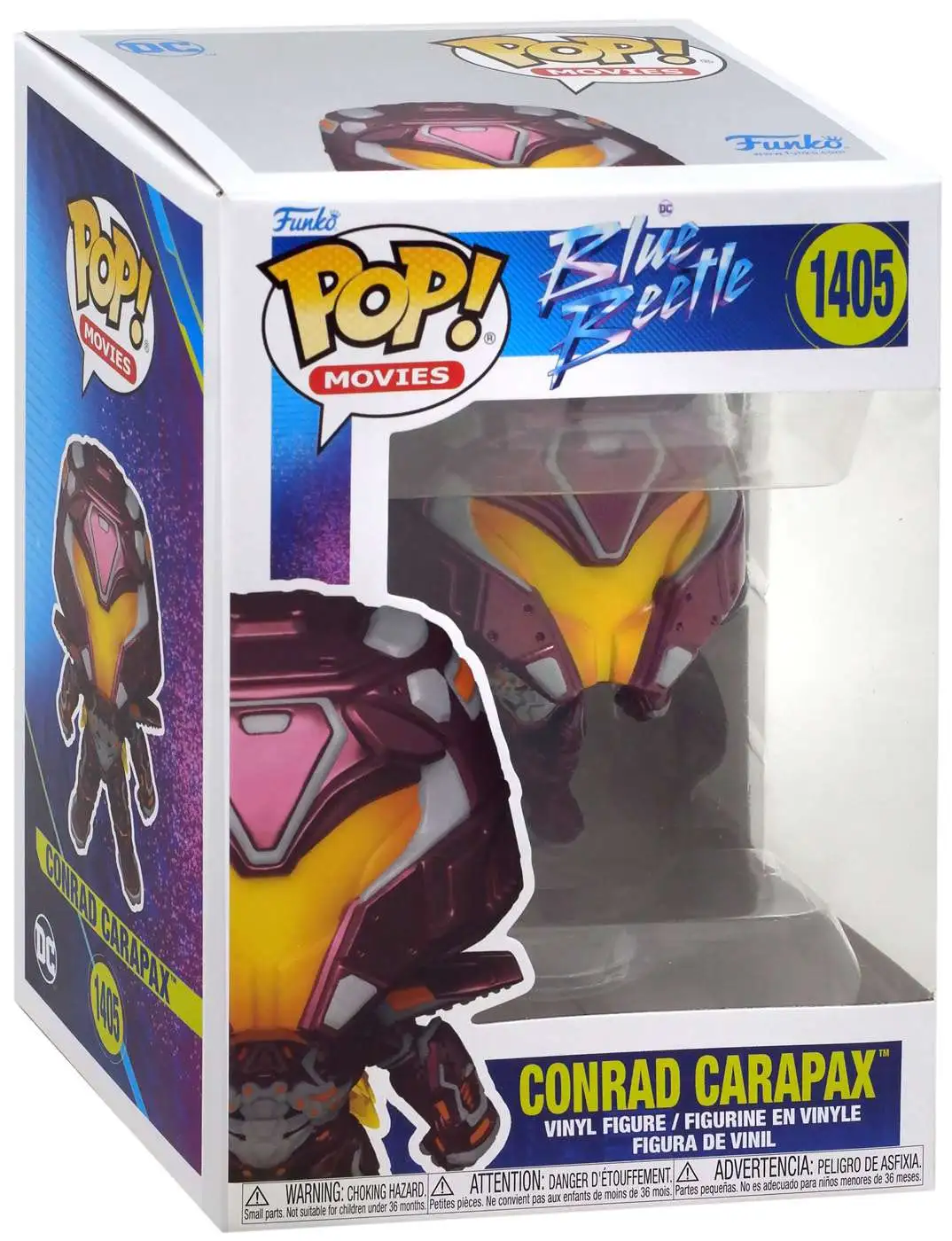 Funko DC Blue Beetle POP! Movies Conrad Carapax Vinyl Figure #1405