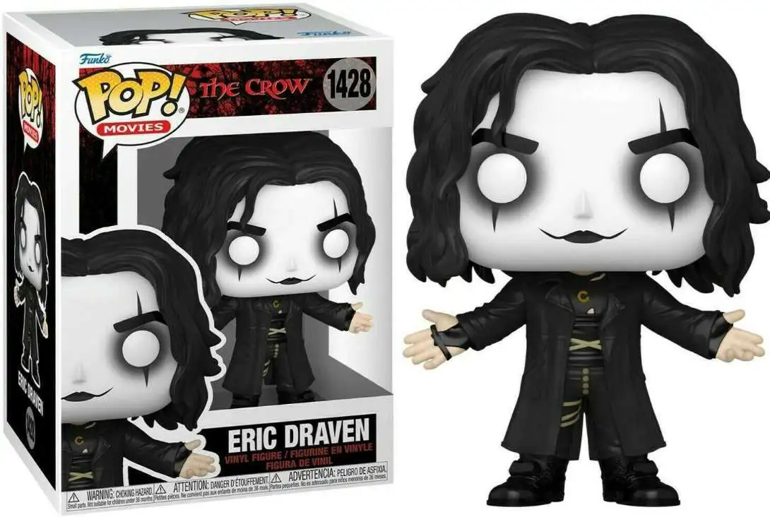 Funko The Crow POP Movies Eric Draven Vinyl Figure 1428 - ToyWiz