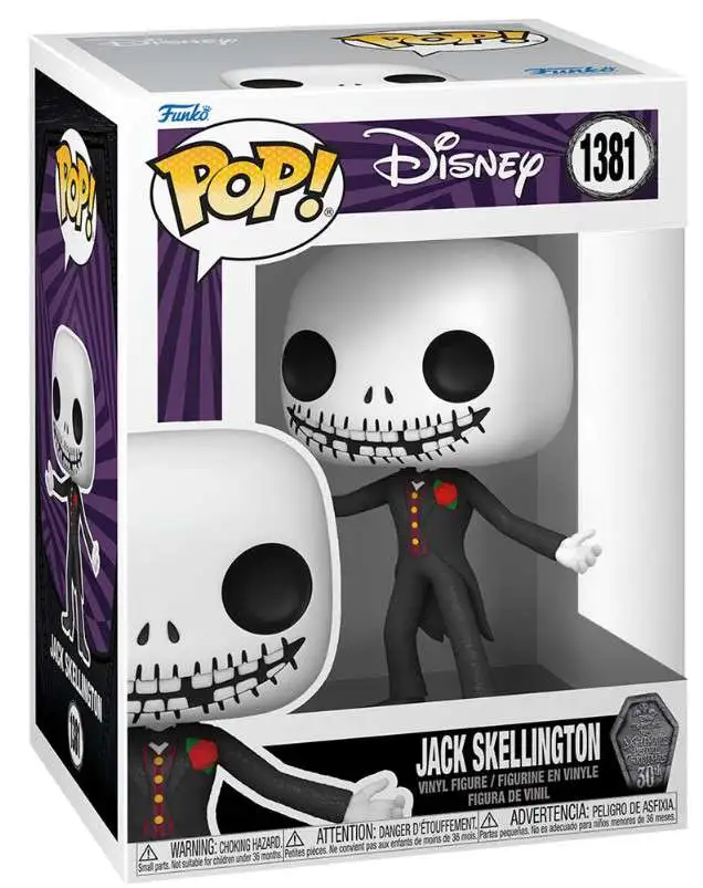 Funko The Nightmare Before Christmas 30th Anniversary POP! Disney Formal Jack Vinyl Figure #1381 (Pre-Order ships October)