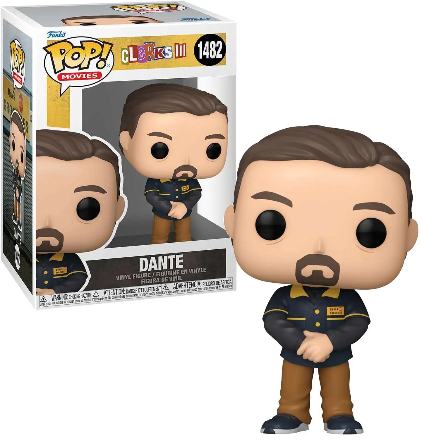 Funko Clerks 3 POP Movies Dante Vinyl Figure 1482 - ToyWiz