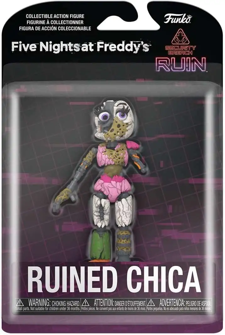 Funko Five Nights at Freddy's Security Breach Ruin Chica Action Figure