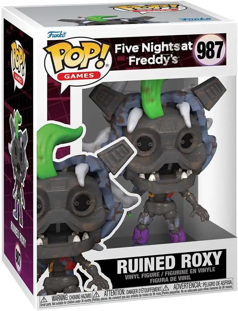 Funko Five Nights at Freddys Security Breach Ruin POP Games Ruined Roxy  Vinyl Figure 987 - ToyWiz