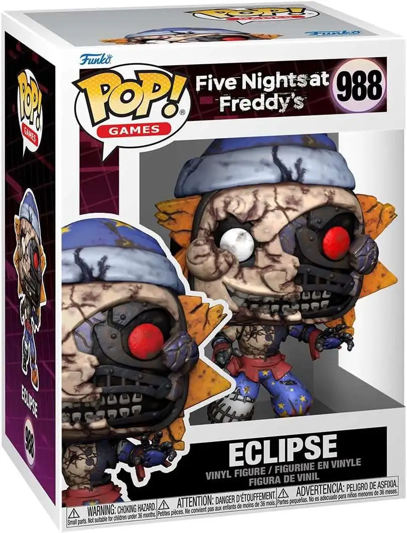 Funko Five Nights at Freddy's Security Breach Ruin POP! Games Eclipse Vinyl Figure #988