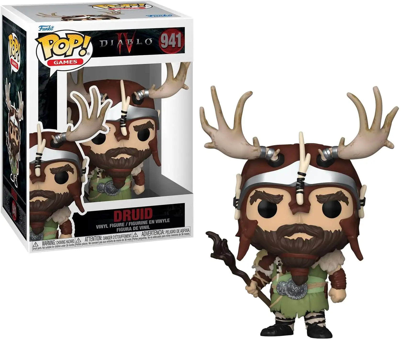 Funko Diablo IV POP! Games Druid Vinyl Figure #941